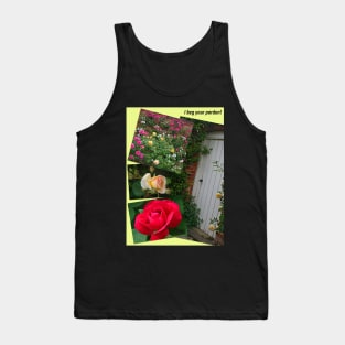 Rose Garden Collage Tank Top